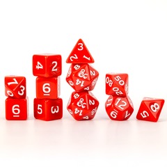 Dungeons And Dragons: New Adventurer Set: Red Dice